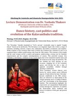 Dr. Yashoda Thakore - Lecture Demonstration