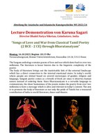 Lecture Demonstration Karuna Sagari