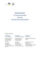 B.A. Asienwissenschaften (Kernfach) Islamwissenschaft Arabistik