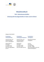 M.A. Asienwissenschaften Kunstgeschichte in Asien und im Orient.pdf