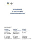 M.A. Asienwissenschaften Islamic Archaeology.pdf