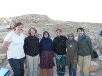 Amenah Abdulkarim visits us (Abby Senn (MSU), Prof. Walker, Amenah Abdulkarim, Anastasia Thamnopoulou, Hend El Sayed and Kaori Otsuya).jpg