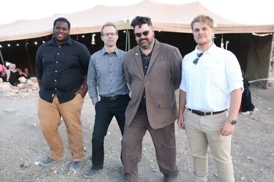 Field M team at the 50th event (Charles Rhodes, Aren LaBianca, Kjelshus Collins, and Ryan Thomas).jpg