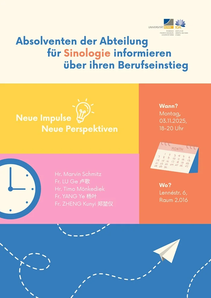 Berufsperspektiven für Sinologen (3.11.2025)