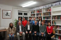 27.11.2023, Treffen mit Prof. Dr. Li Xuetao, der zum Mitglied der Leopoldina, Nationale Akademie der Wissenschaften, gewählt wurde.