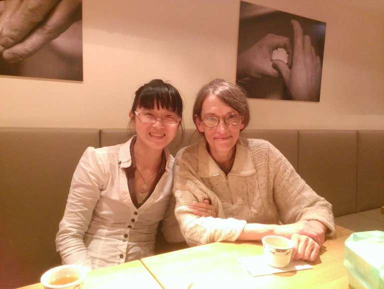 Dr. Britta-Maria Gruber und Dr. LIU Yanyan, 06.10.2014