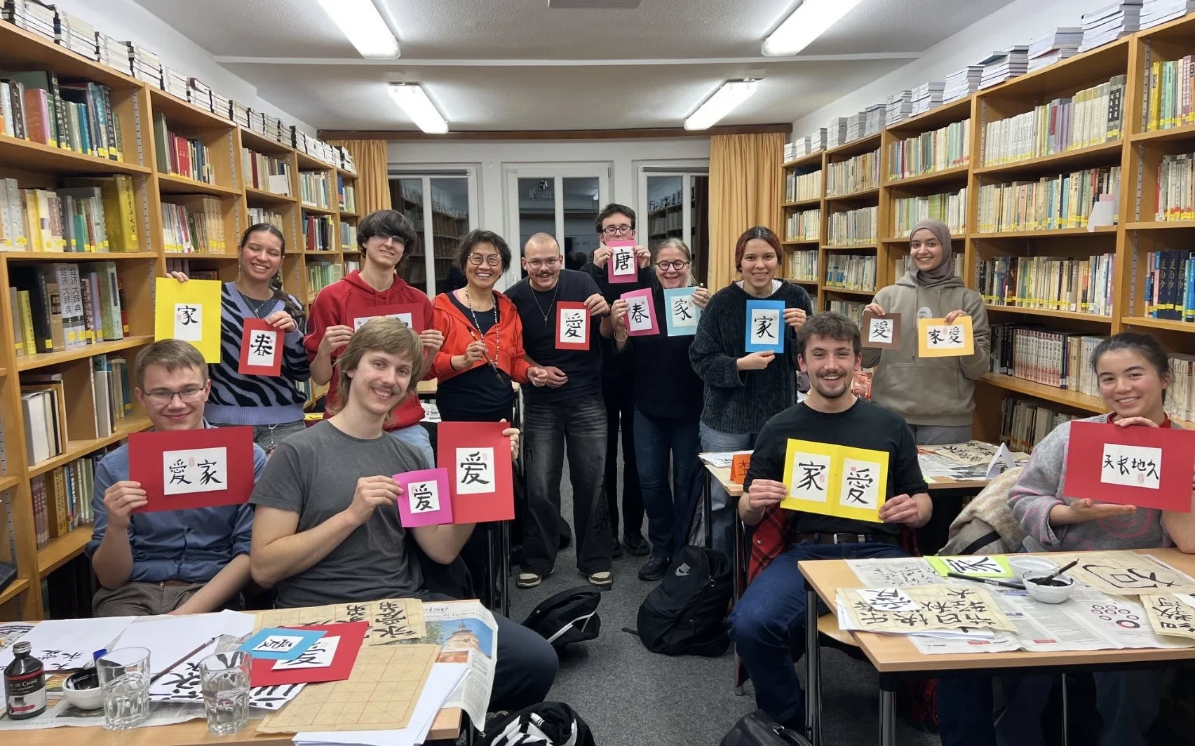 Kalligraphiekurs an der Abteilung für Sinologie 2025