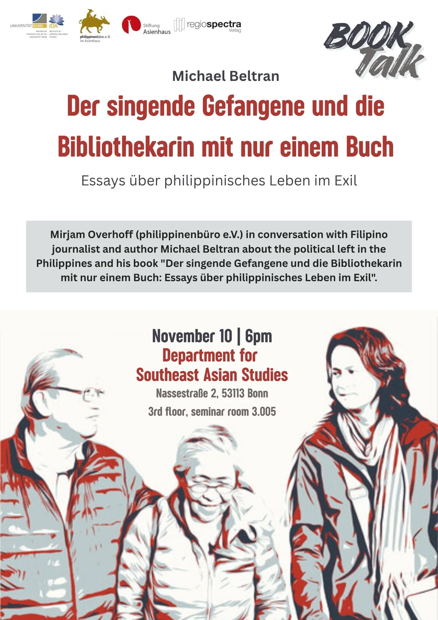 Der singende Gefangene und die Bibliothekarin mit nur einem Buch