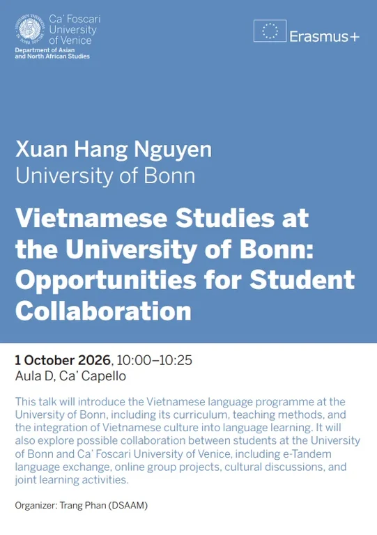 Vietnamese Studies at the University of Bonn: Opportunities for Student Collaboration