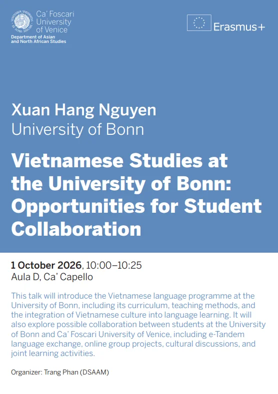 Vietnamese Studies at the University of Bonn: Opportunities for Student Collaboration